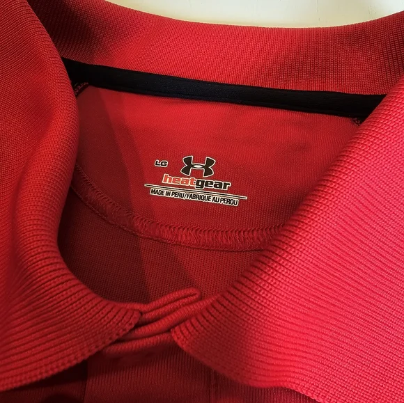 Under Armour Polo Shirt LG - Picture 2 of 6